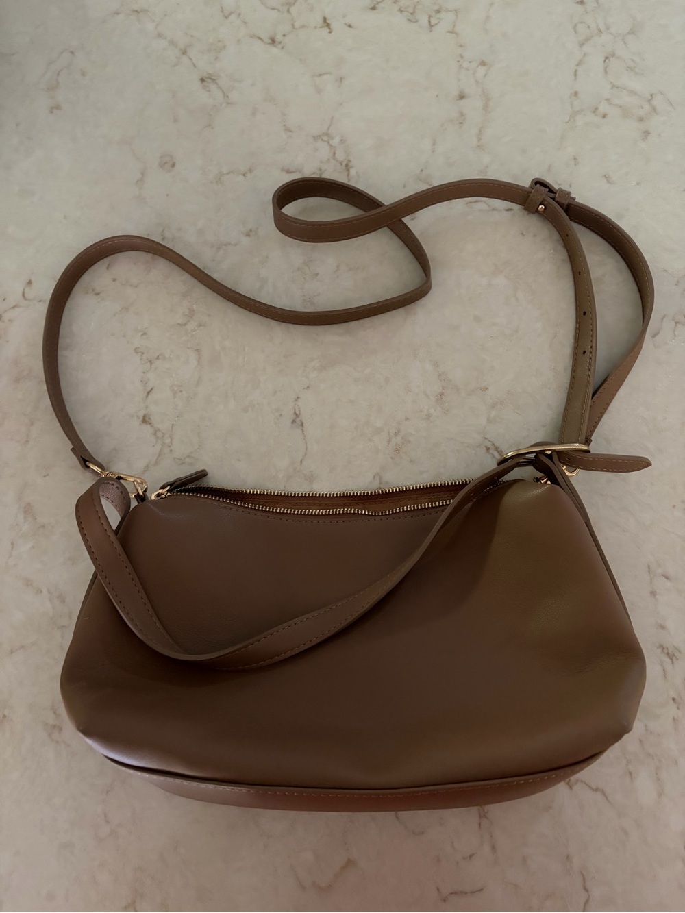 Women’s Brown Leather Crossbody Bag